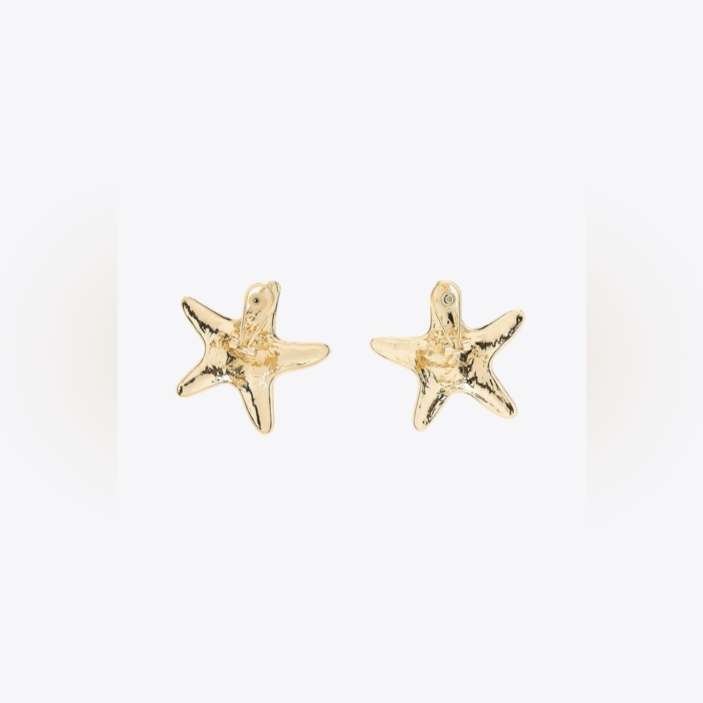 ZARA Star Earrings NWT Rare - Picture 3 of 4